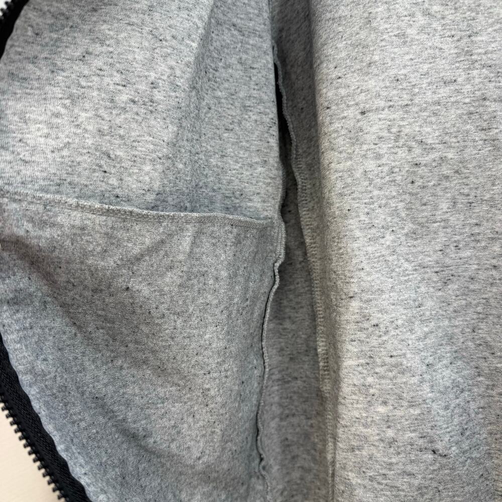 Nike Sportswear Women's M Tech-Fleece Full-Zip Hoodie-Grey Heather Black EUC - Picture 6 of 11